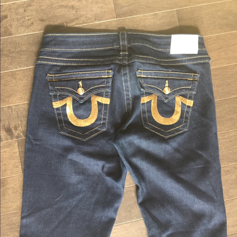 True Religion Gold Gem Jeans